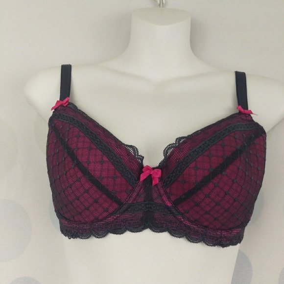 Just Peachy by Figleaves Bra 30DD Sexy Underwire - Picture 1 of 5